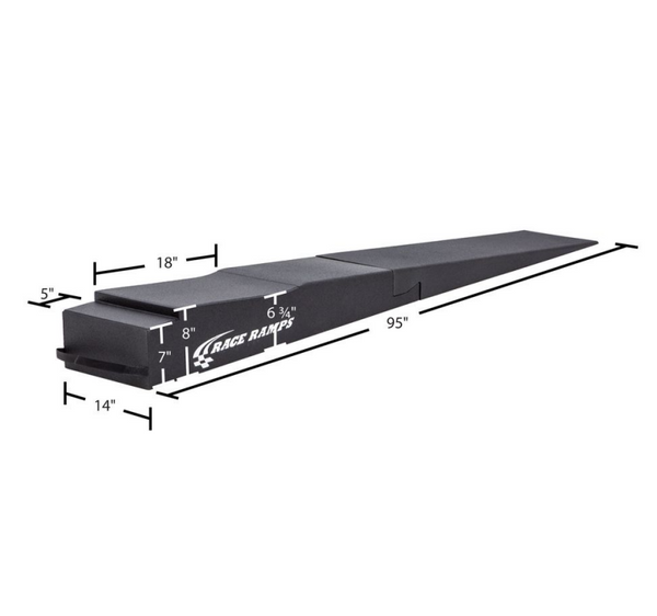 Race Ramps 9in. Trailer Ramps w/ Flap Cutout – House of Boost